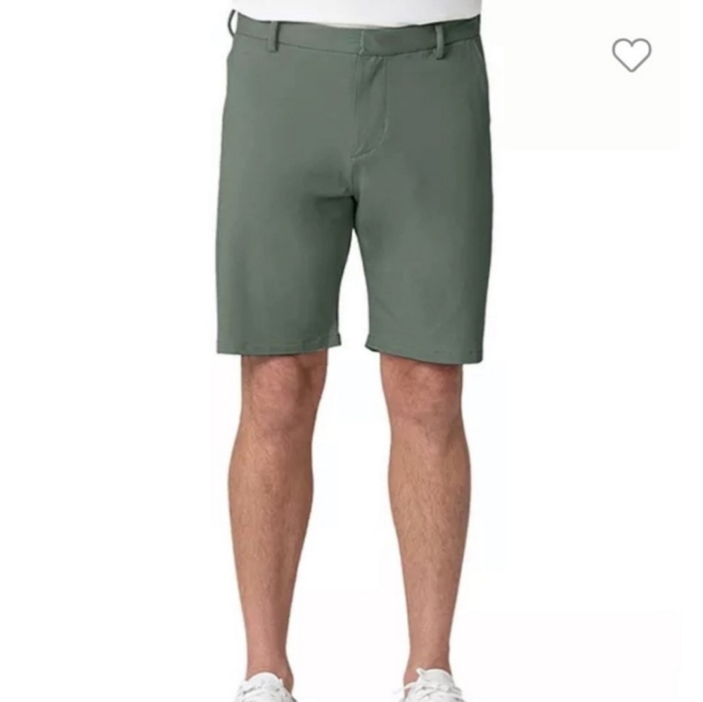 NWT Swet Tailor Everyday Chino Golf Short-Olive Green-Size 28